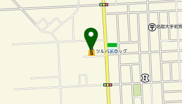 ツルハ調剤薬局名取手倉田店の地図画像