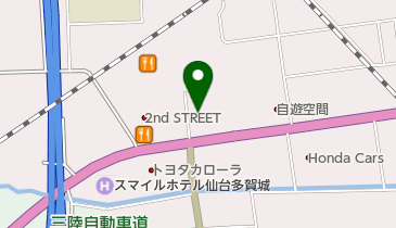 いろは亭多賀城店の地図画像