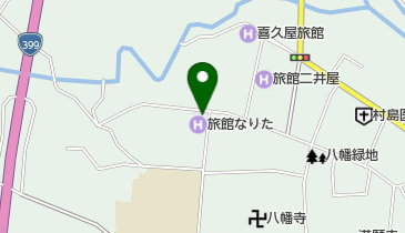 文具と化粧品いとうの地図画像