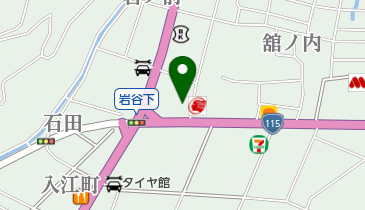 そば処玄の地図画像