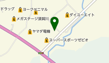 アミーゴ生体・トリミング部門の地図画像