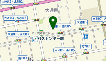 三菱UFJモルガン・スタンレー証券株式会社札幌支店の地図画像