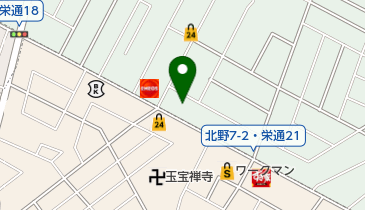 セカンズの地図画像