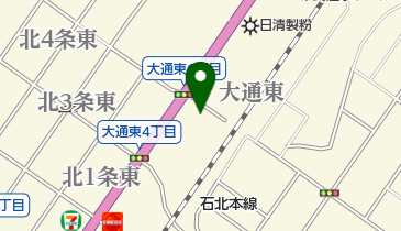 メガプライスの地図画像