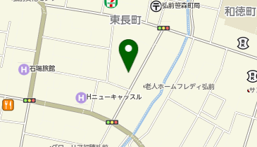 しち弘前&リサイクルショップ弘前の地図画像