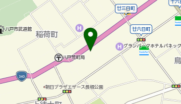 メガネの玉屋廿三日町店補聴器センターの地図画像