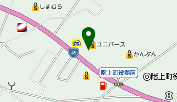 ドラッグ・ユー階上店の地図画像