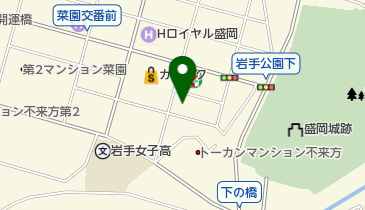 フラワーキューブペタロの地図画像