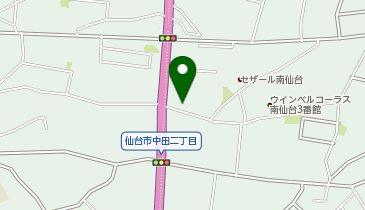 コアラクラブ仙台太白店の地図画像