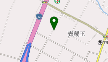 さくらカフェ表蔵王店の地図画像