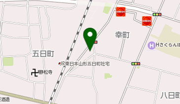 うさちゃんクリーニング 山形幸町工場の地図画像
