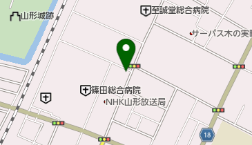 鉄板焼神室の地図画像