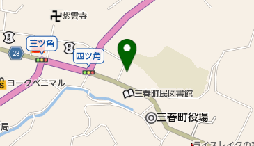 福島さくら農業協同組合たむら地区 三春支店の地図画像