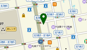 商工中金札幌支店の地図画像
