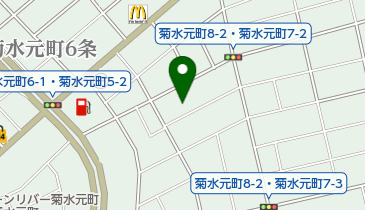 菊水元町南町内会館の地図画像