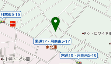 児童デイサービスそらいろの地図画像