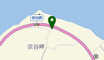 最北端食堂の地図画像