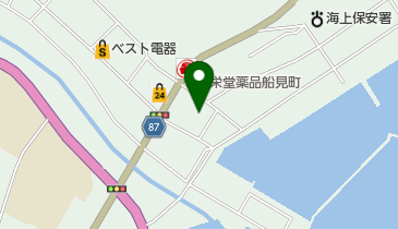 コバヤシ理容店の地図画像