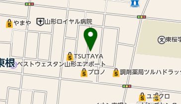 エムハート薬局ひがしね店の地図画像