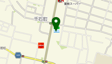 ほぐしやリラックス会津若松市千石店の地図画像