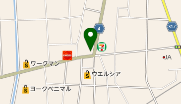 ほばらメガネの地図画像