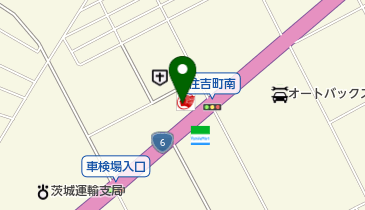 高萩商事株式会社の地図画像
