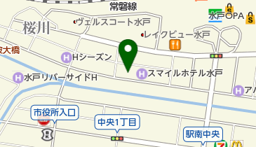 株式会社アートネイチャー 水戸店の地図画像