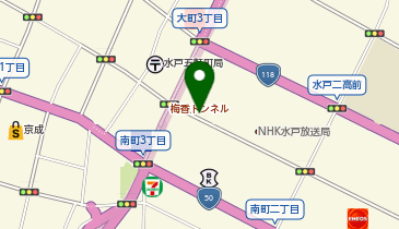 株式会社オーヤラックス水戸営業所の地図画像