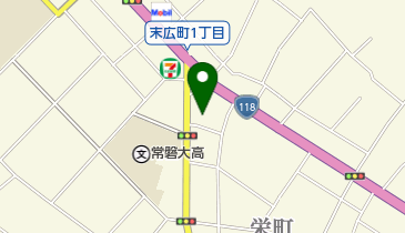 有限会社水戸テレビセンターの地図画像