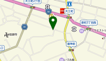 エバタニッティングスクールの地図画像