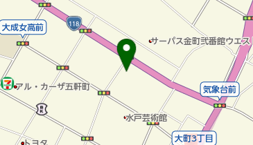 境裏千家茶道・小原流いけばな教室の地図画像