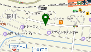 翔洋学園高等学校水戸学習センターの地図画像