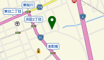 西野看板の地図画像