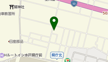 森永水戸東ミルクセンターの地図画像