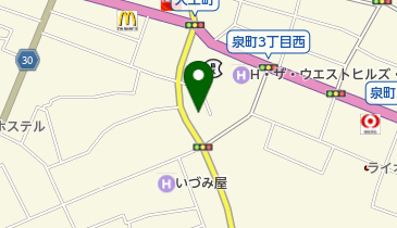 純福音水戸支教会の地図画像