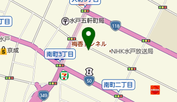 水戸聖ステパノ教会の地図画像