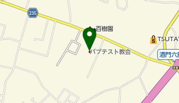 水戸バプテスト教会の地図画像