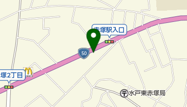 水戸ランドリー赤塚店の地図画像