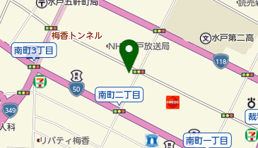 モリ幸クリーニング本店の地図画像