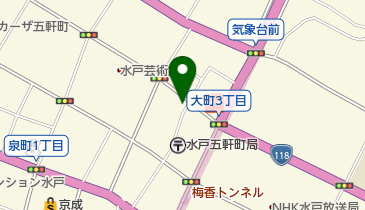 有限会社海野ドライクリーニング 本店の地図画像