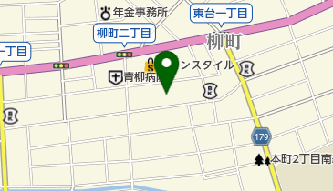 横須賀履物店の地図画像