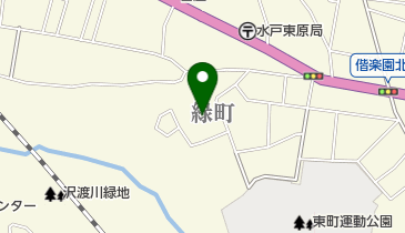 茨城県看護協会(公益社団法人)の地図画像