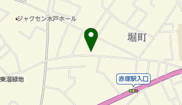 メナード化粧品水戸第一代行店の地図画像