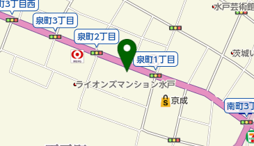 クロロフイル水戸美顔教室の地図画像