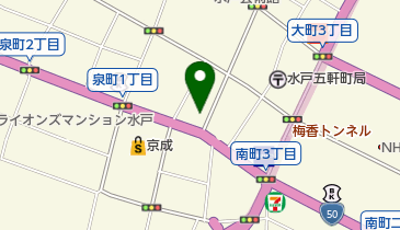 株式会社アイデム水戸営業所の地図画像
