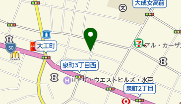 フィニッシュギャラリーの地図画像