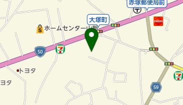 有限会社三協補綴の地図画像