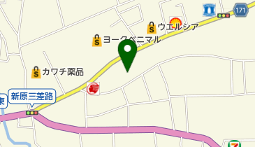 久米自動車整備工場の地図画像