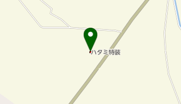 ハタミ特装株式会社の地図画像