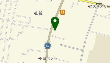 有限会社栗田自動車工業の地図画像